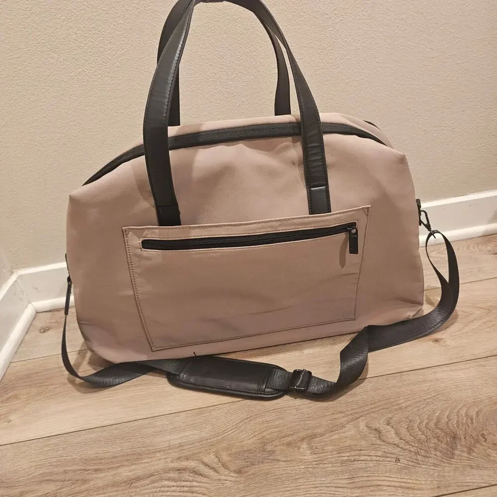 New Boarding Pass Duffle Nude Travel Bag Luggage 14.5 X 21 X D8